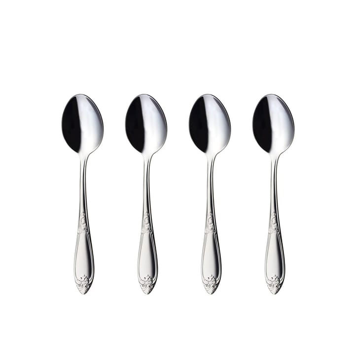Nina dessertsked 4-pack, rostfritt stål Hardanger Bestikk