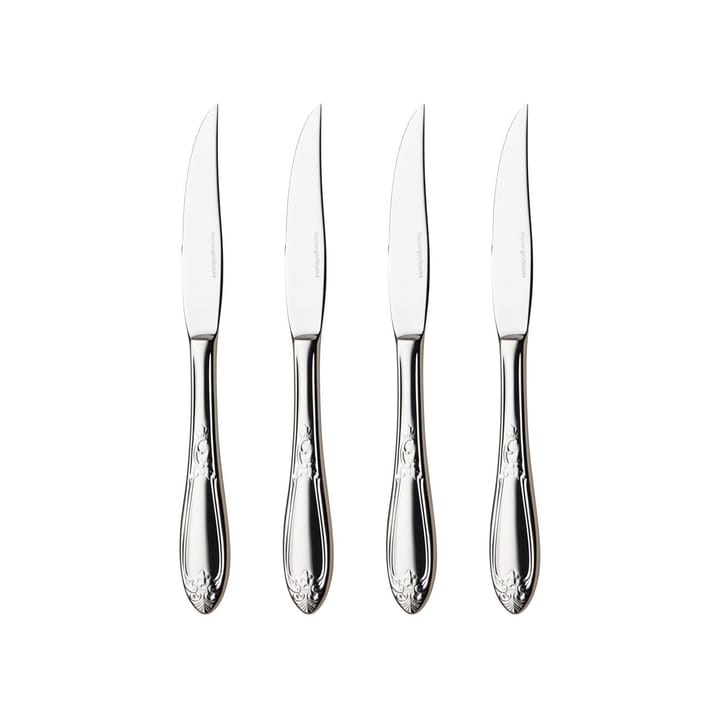 Nina grillkniv 4-pack - rostfritt stål - Hardanger Bestikk