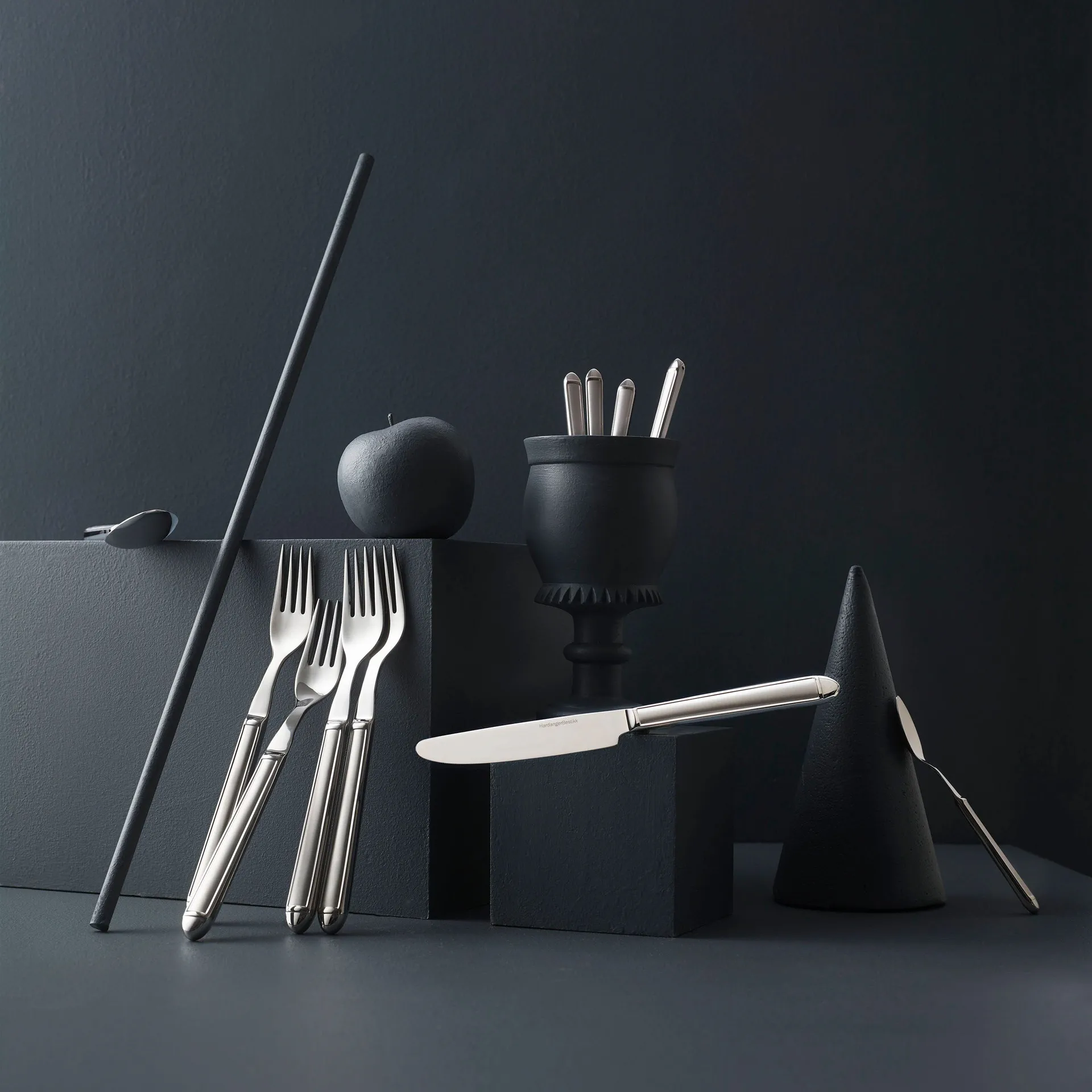 Nora bestick 24 delar, rostfritt stål Hardanger Bestikk