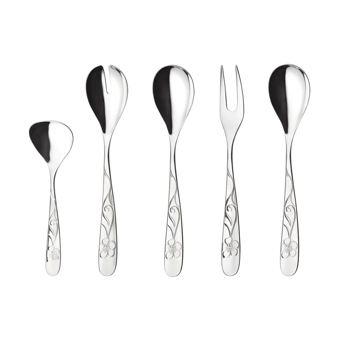 Sanna serveringsset, 5 delar Hardanger Bestikk