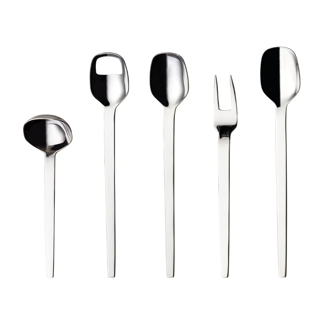 Tina serveringsset 5 delar, Rostfritt stål Hardanger Bestikk