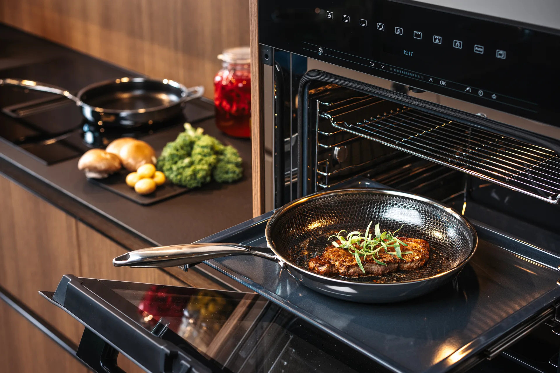 Hâws Santo stekpanna hybrid coating Ø30 cm, Silver Hâws