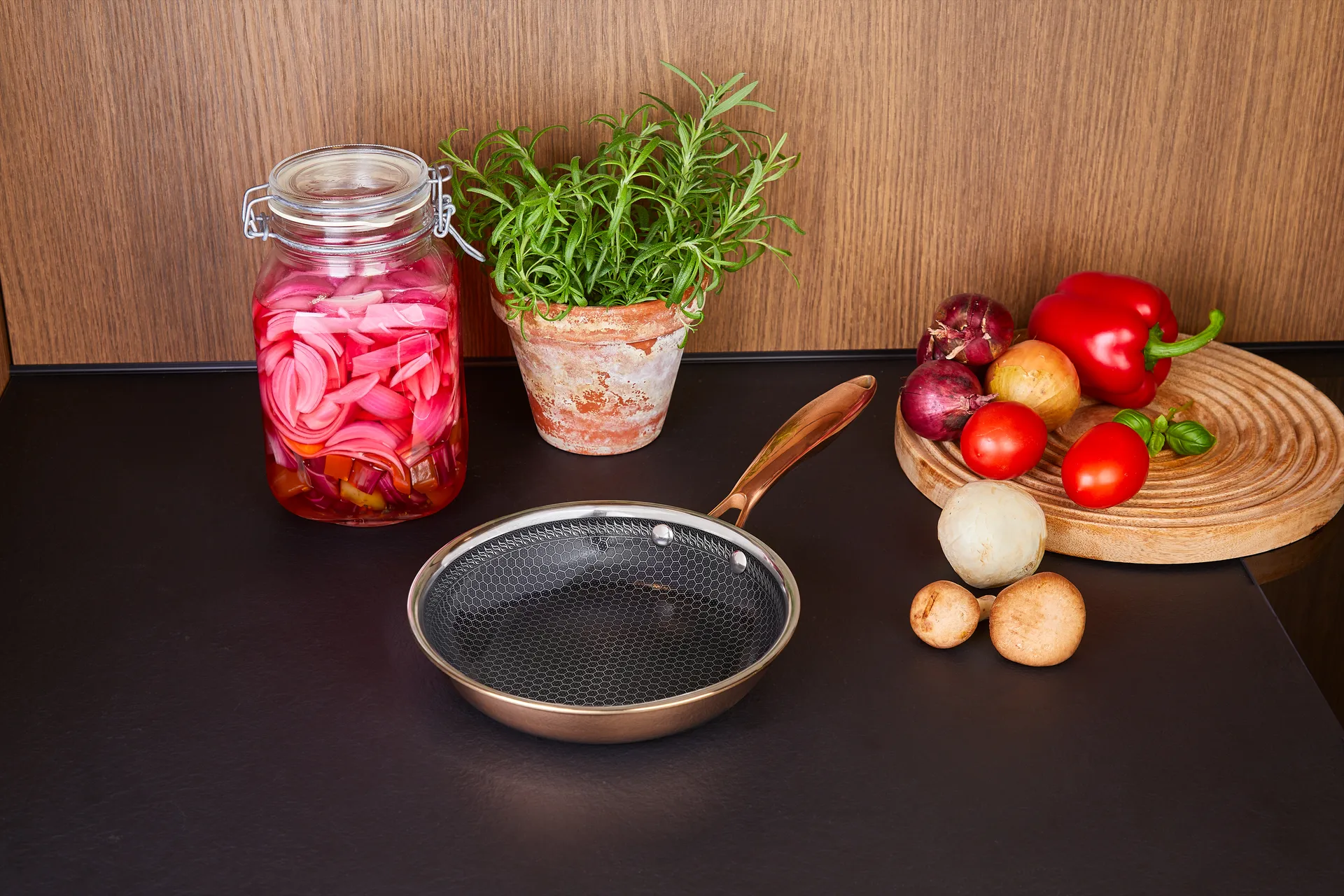 Hâws Santo stekpanna hybrid coating rose gold, Ø20 cm Hâws