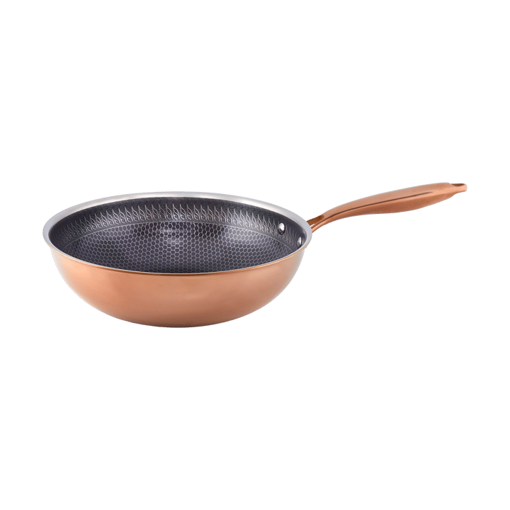 Hâws Santo wokpanna hybrid coating Ø28 cm - Rose Gold - Hâws