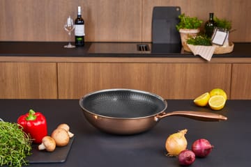 Hâws Santo wokpanna hybrid coating Ø28 cm - Rose Gold - Hâws