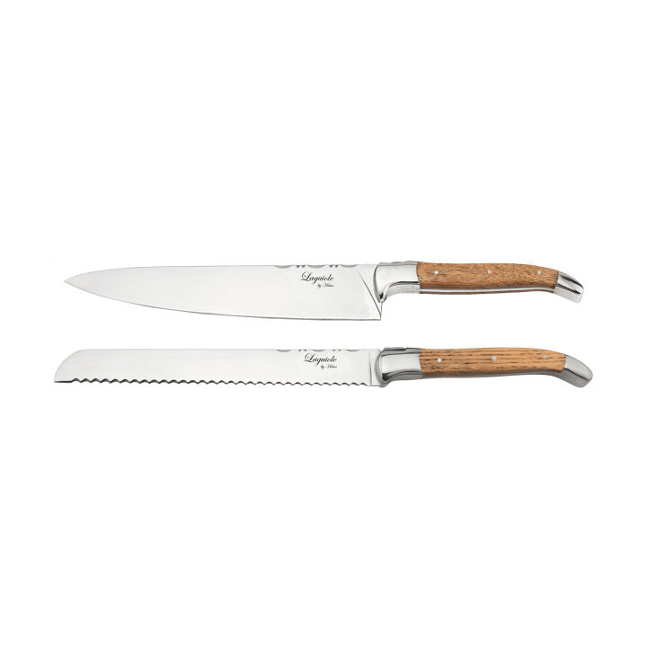 Laguiole By Hâws bröd- & kockknivset 2-delar - Oak - Hâws