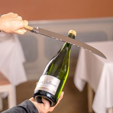 Laguiole By Hâws champagnesabel 27 cm - Olivträ-rostfritt stål - Hâws