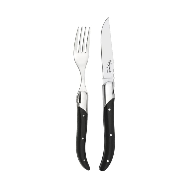 Laguiole By Hâws grillbestick 12-delar - Black Wood - Hâws