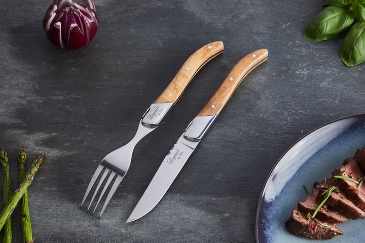 Laguiole By Hâws grillbestick 12-delar, Olive Hâws