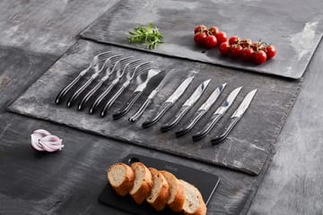 Laguiole By Hâws grillgaffel 6-pack - Black Wood - Hâws