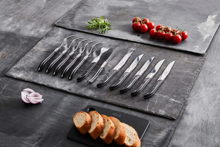 Laguiole By Hâws grillgaffel 6-pack, Black Wood Hâws