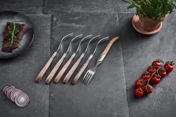 Laguiole By Hâws grillkniv 6-pack - Oak - Hâws