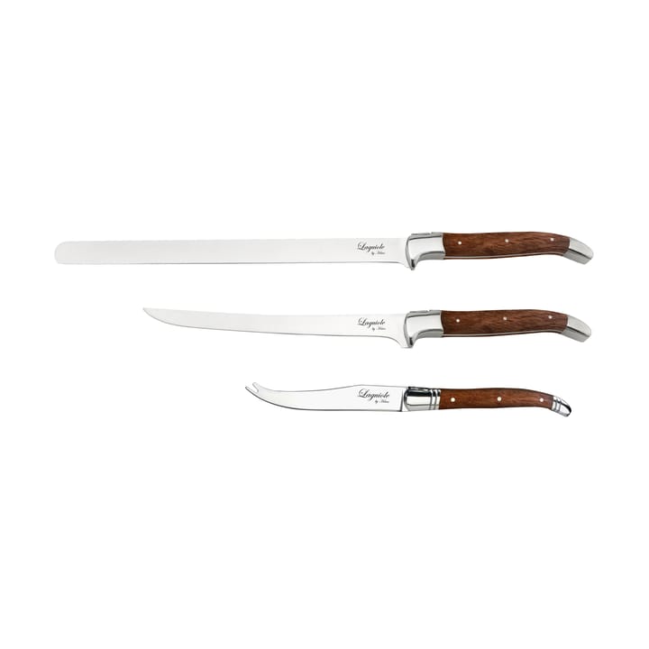 Laguiole By Hâws knivset 3-delar - Rosewood - Hâws