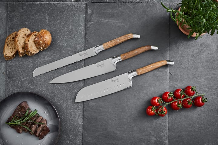 Laguiole By Hâws kockknivsset 3-delar, Oak Hâws