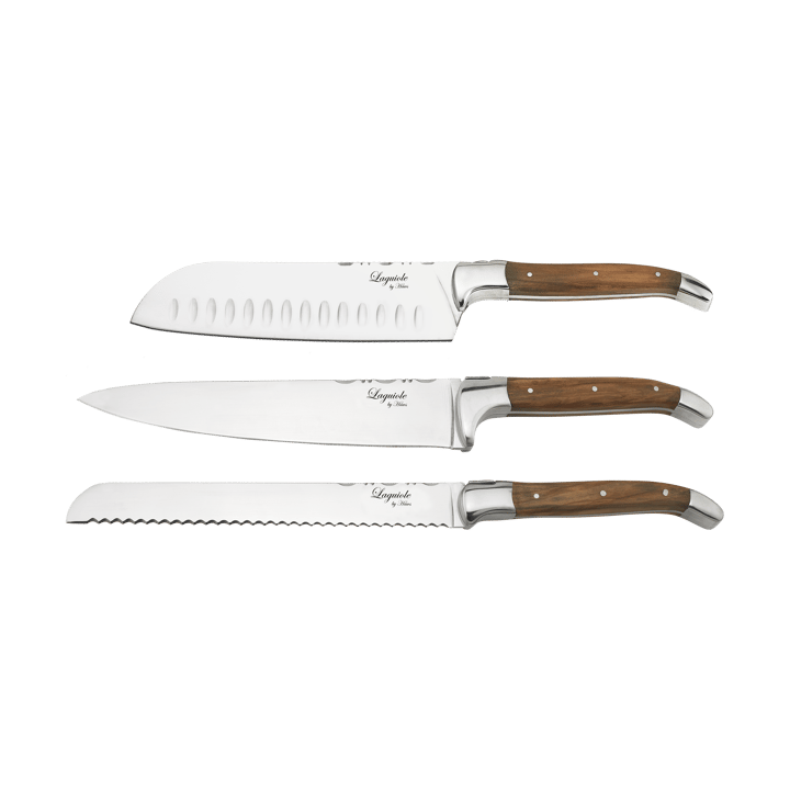 Laguiole By Hâws kockknivsset 3-delar - Olive - Hâws