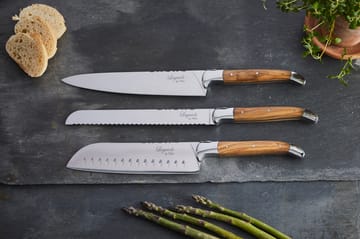 Laguiole By Hâws kockknivsset 3-delar - Olive - Hâws