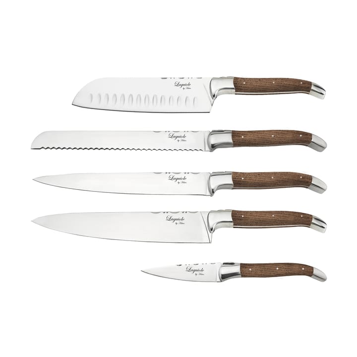 Laguiole By Hâws kockknivsset 5-delar - Oak - Hâws