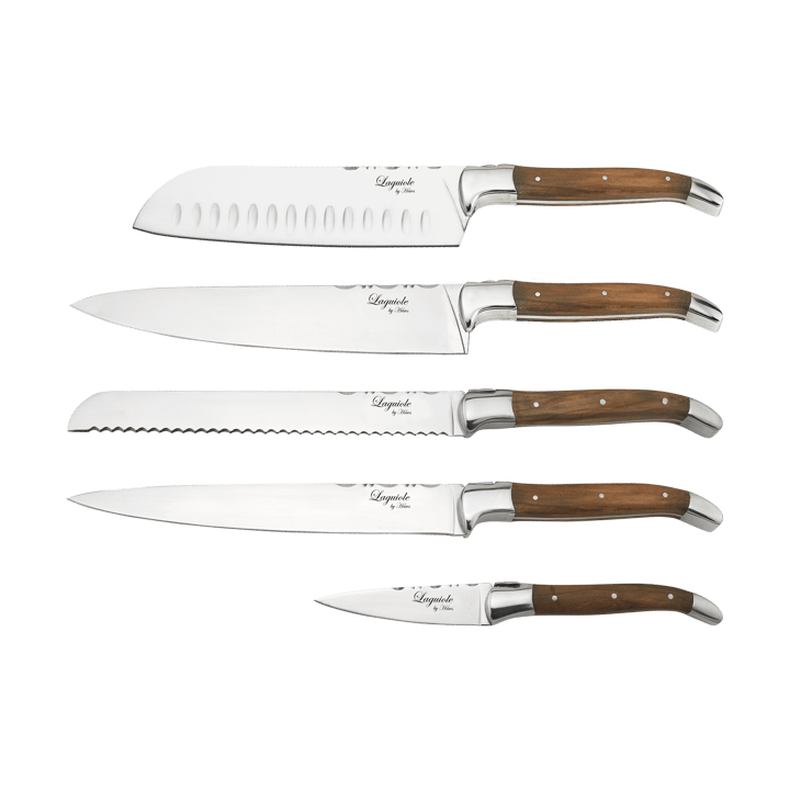Laguiole By Hâws kockknivsset 5-delar - Olive - Hâws
