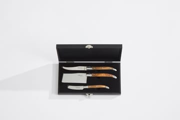 Laguiole By Hâws ostknivset 3-delar - Olive - Hâws