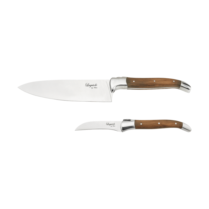Laguiole By Hâws skal- & kockknivset 2-delar - Olive - Hâws