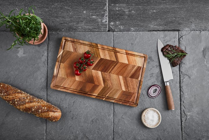 Laguiole by Hâws skärbräda 40x24x1,9 cm, Acacia wood Herringbone style Hâws