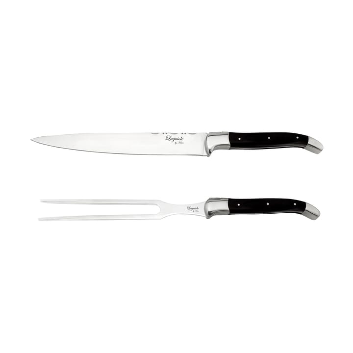 Laguiole By Hâws trancherset 2-delar - Black Wood - Hâws