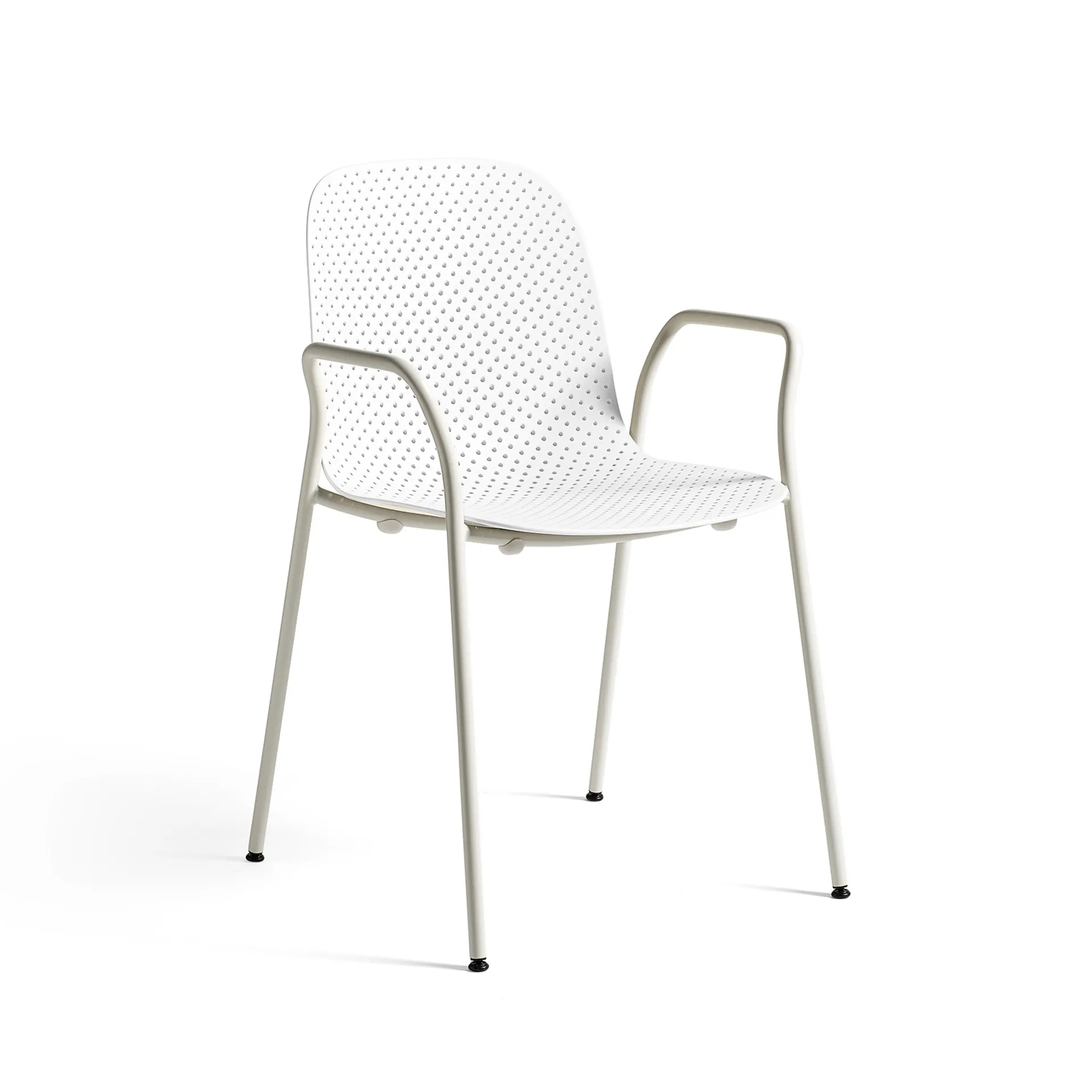 13Eighty karmstol, Chalk white-grey white HAY