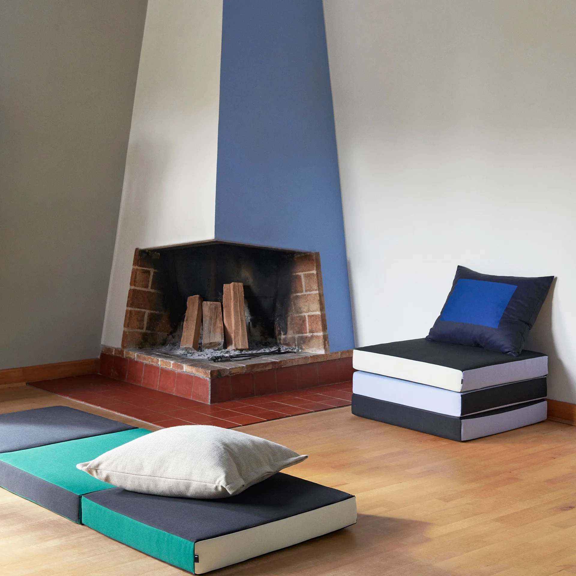 3 Fold madrass 70x195 cm, Green HAY