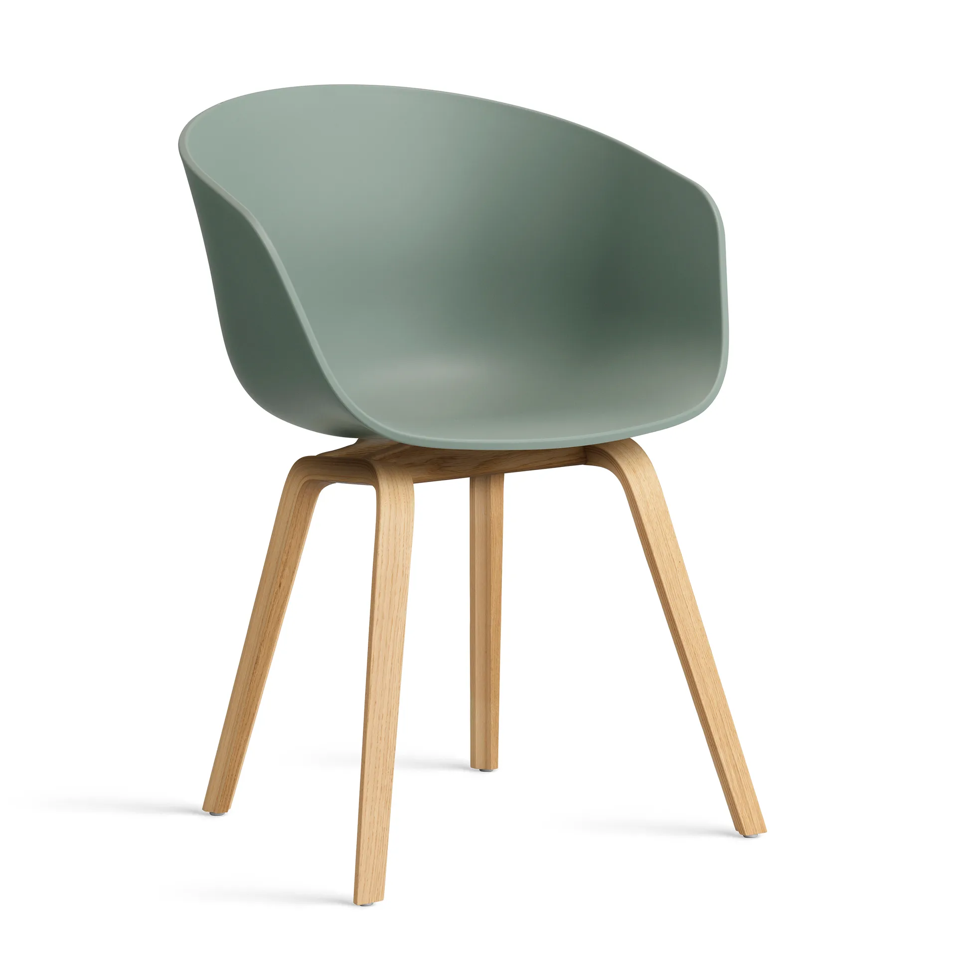 About a Chair 22 2.0 stol, Fall green-lackerat ekstativ HAY