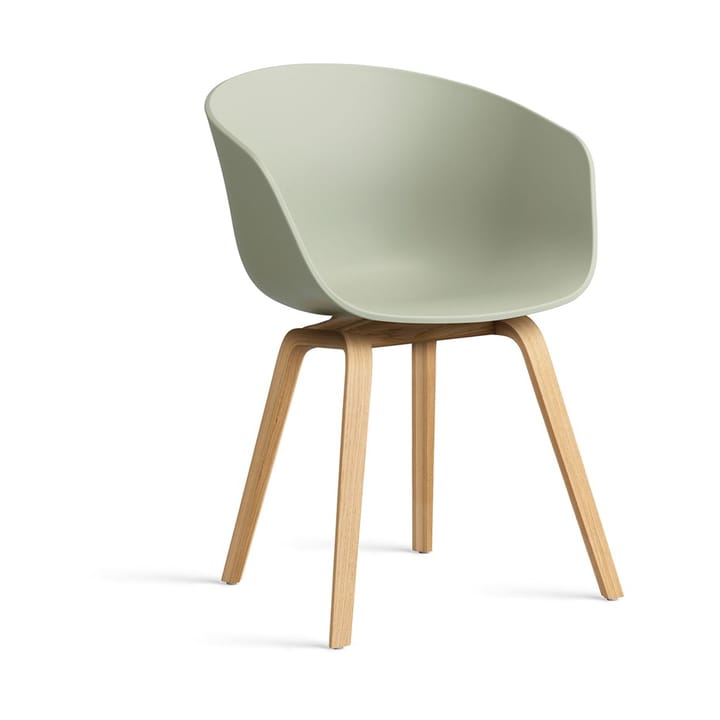 About a Chair 22 stol - Pastell grön-lackerat ekstativ - HAY
