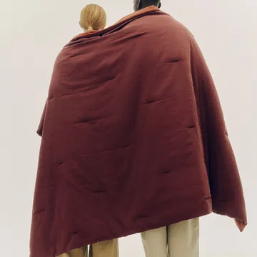 Air Quilt filt - Iron red, 140x200 cm - HAY