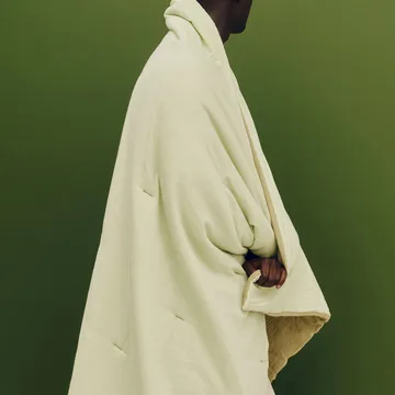 Air Quilt filt - Soft yellow, 140x200 cm - HAY