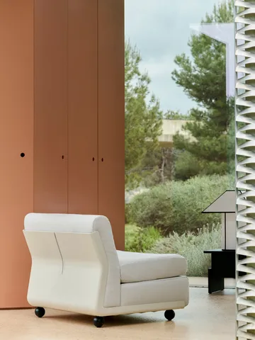 Amanta soffmodul - Cream beige-story 102, 1-sits/fåtölj - HAY