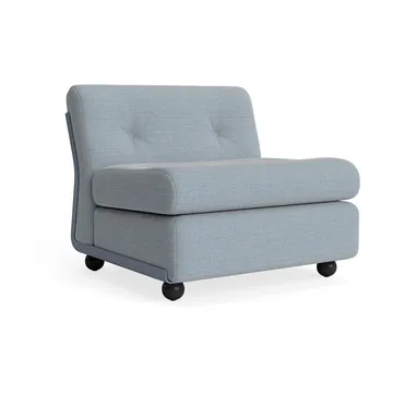 Amanta soffmodul - Frost blue-naveli 723, 1-sits/fåtölj - HAY