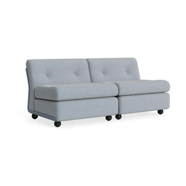 Amanta soffmodul - Frost blue-naveli 723, 2-sits - HAY
