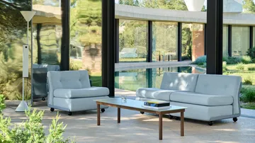 Amanta soffmodul - Frost blue-naveli 723, 2-sits - HAY