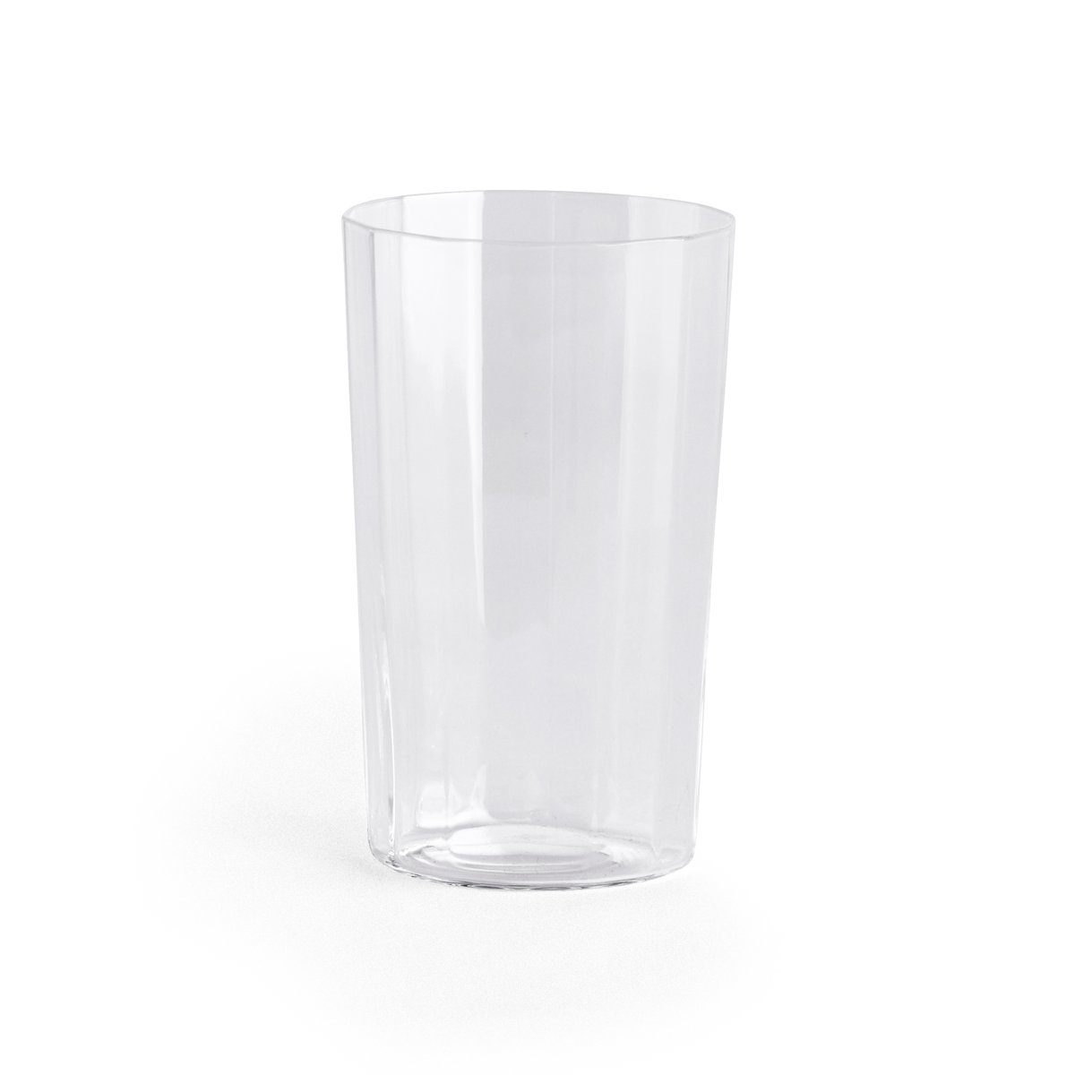 HAY Angle dricksglas Medium 10 cm | Skandinavisk Design | Dricksglas | Transparent