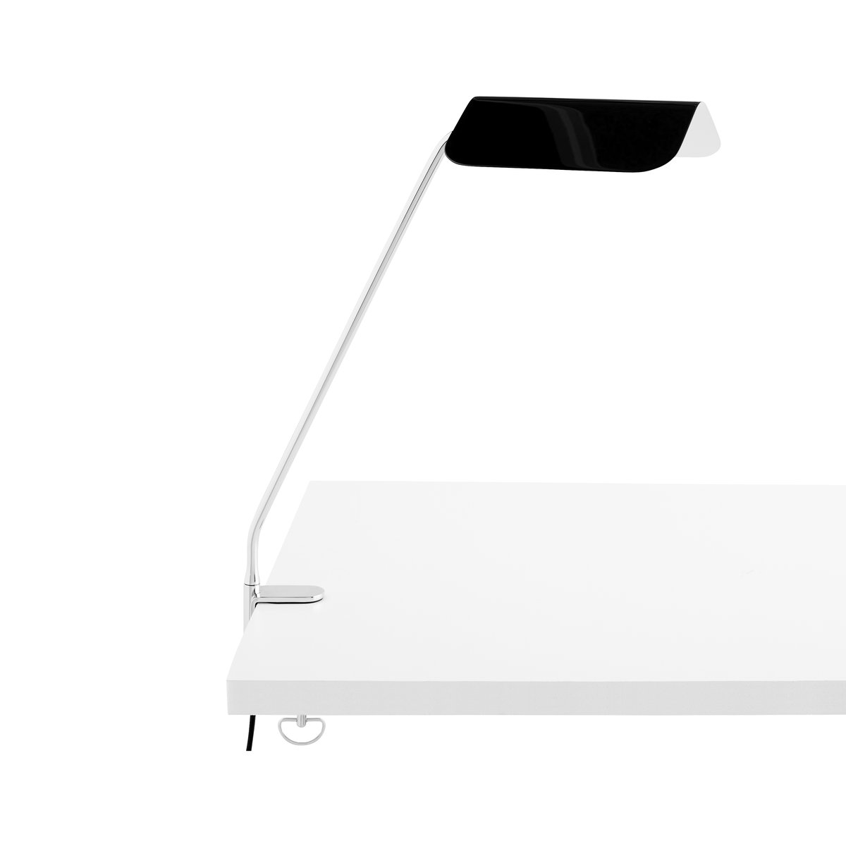 HAY Apex Clip skrivbordslampa Iron black | Skandinavisk Design | Bordslampor | Svart