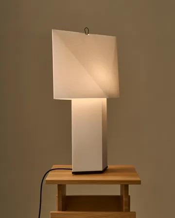 Aplat bordslampa - White, 66 cm - HAY