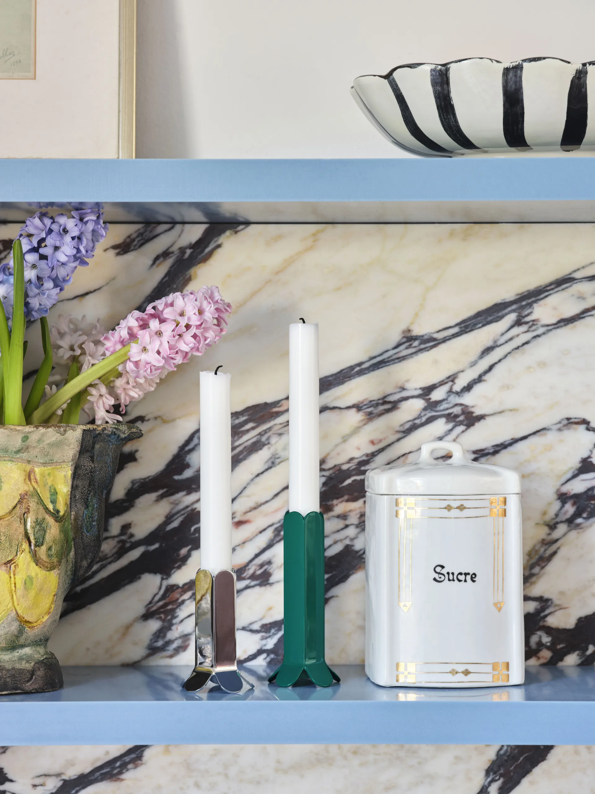 Arcs ljusstake 9 cm, Mirror HAY