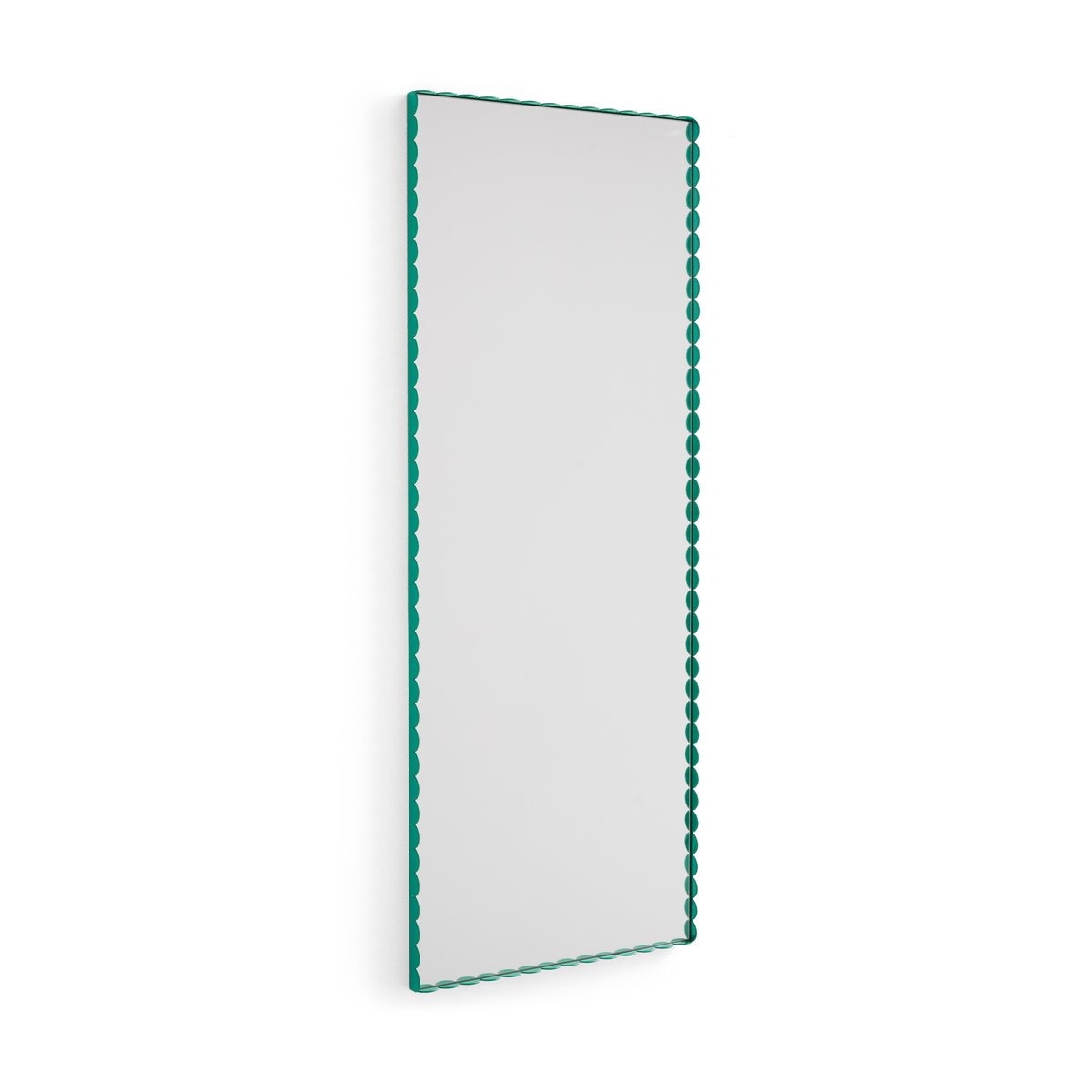 HAY Arcs Mirror Rectangle M spegel 50x133,5 cm Green