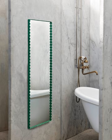 Arcs Mirror Rectangle M spegel 50x133,5 cm - Green - HAY