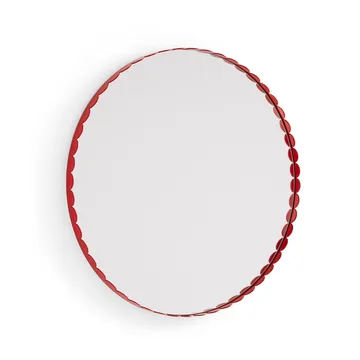 Arcs Mirror spegel Ø60 cm - Red - HAY