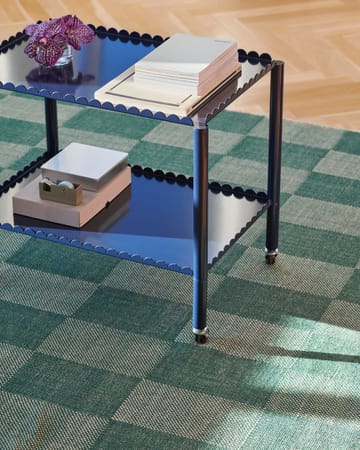 Arcs Trolley Low serveringsvagn - Steel blue - HAY