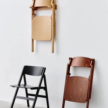 Backflip Chair stol - Bronze lackerad bok - HAY