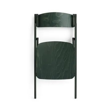 Backflip Chair stol - Cedar green lackerad bok - HAY