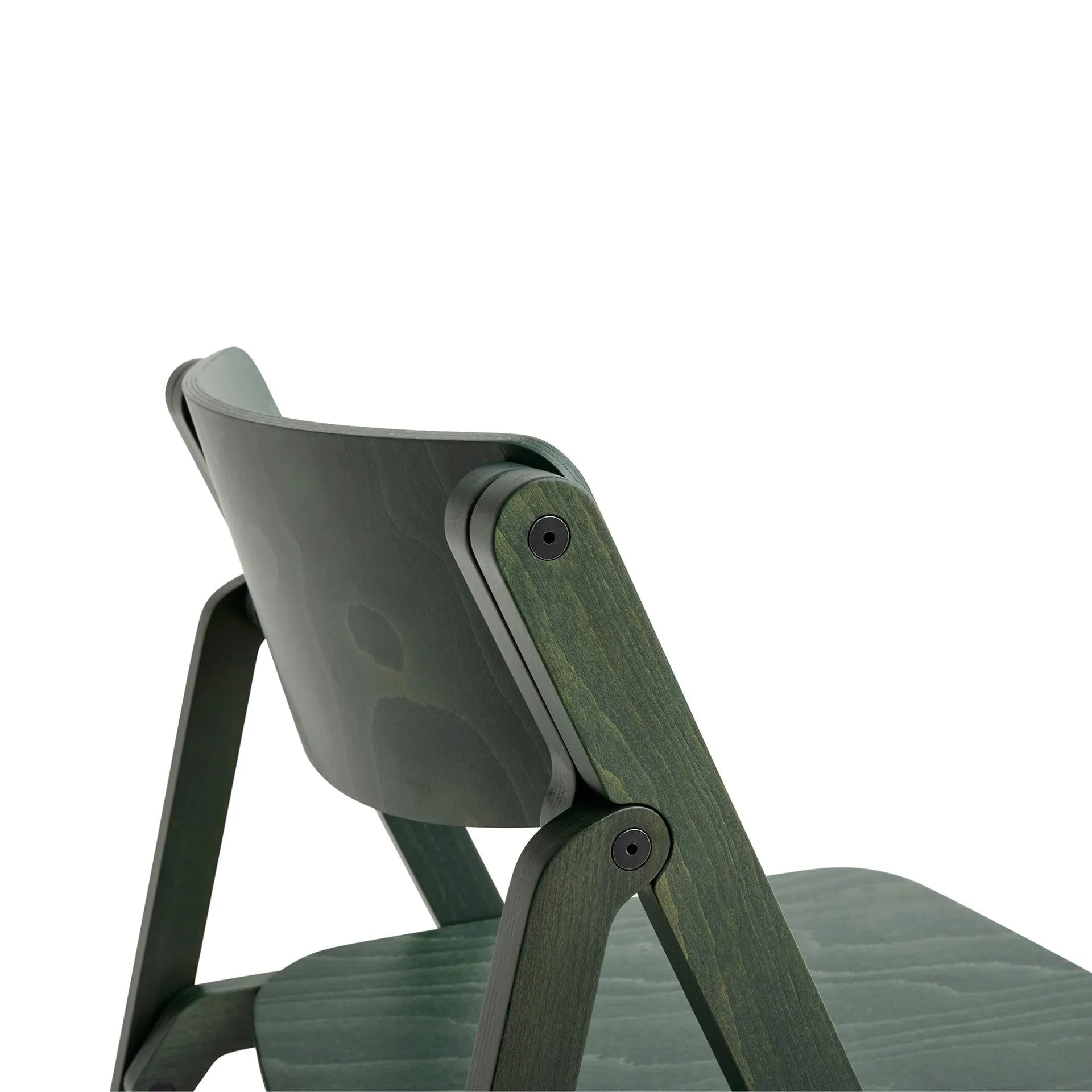 Backflip Chair stol, Cedar green lackerad bok HAY
