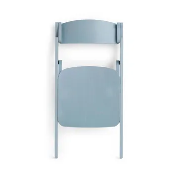 Backflip Chair stol - Cloud blue lackerad bok - HAY