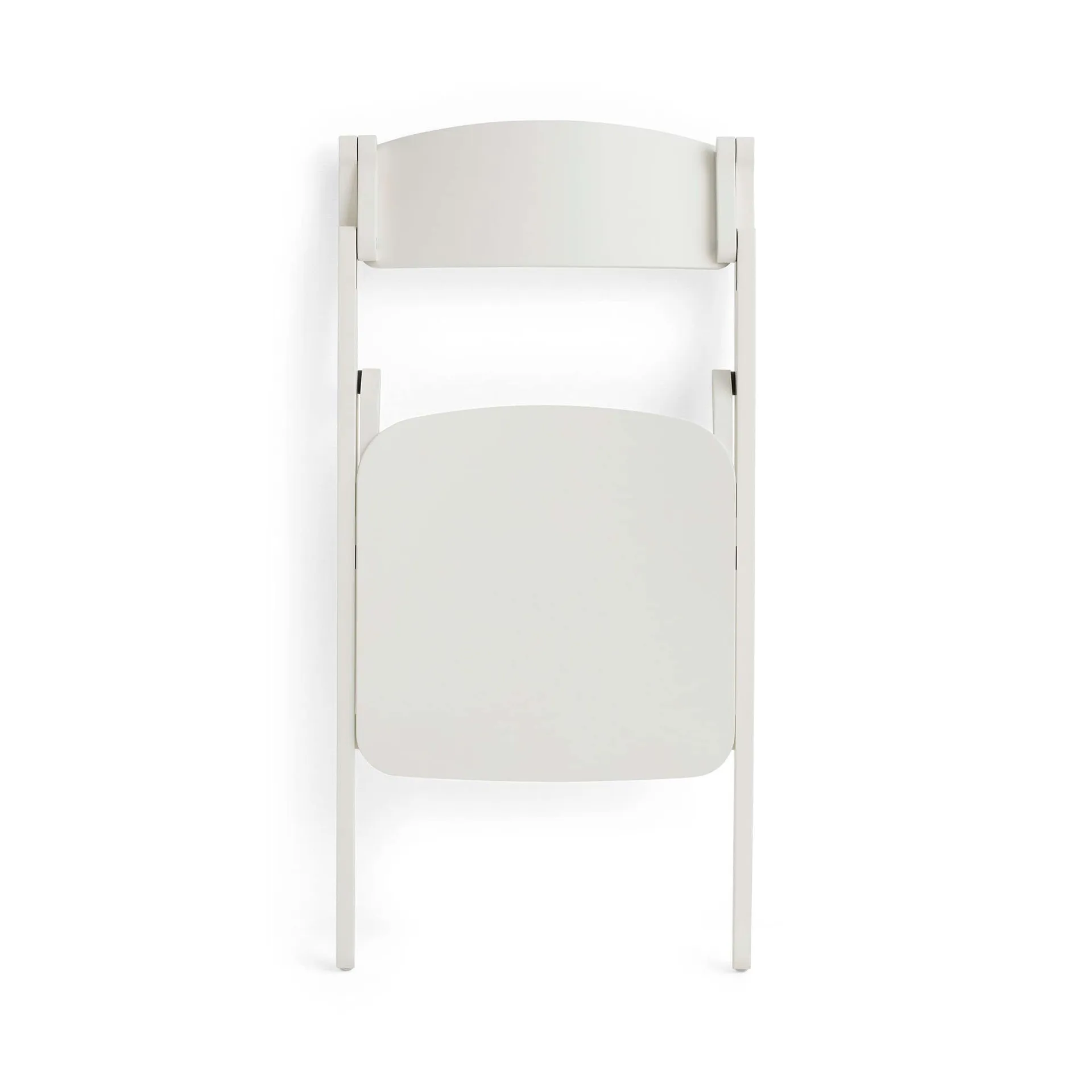 Backflip Chair stol, Cream white lackerad bok HAY