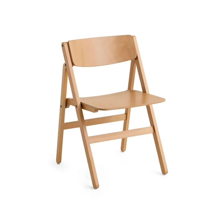Backflip Chair stol - Golden lackerad bok - HAY